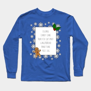 Classic Christmas Treats Long Sleeve T-Shirt